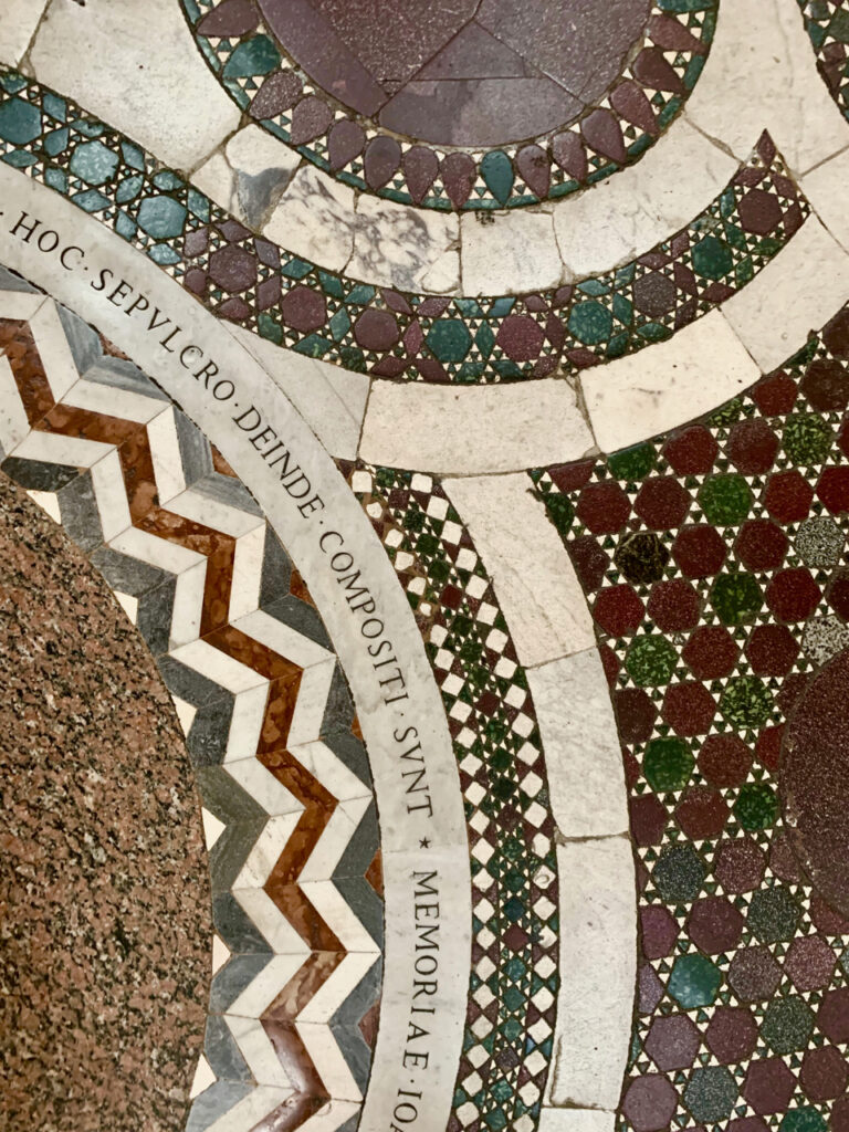 mosaic floor